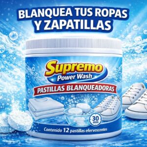 PASTILLAS EFERVECENTES BLANQUEADORAS