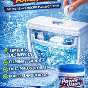 PASTILLAS EFERVECENTES PARA INODOROS